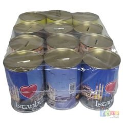 Kumbara Metal Resimli 12'Li Paket