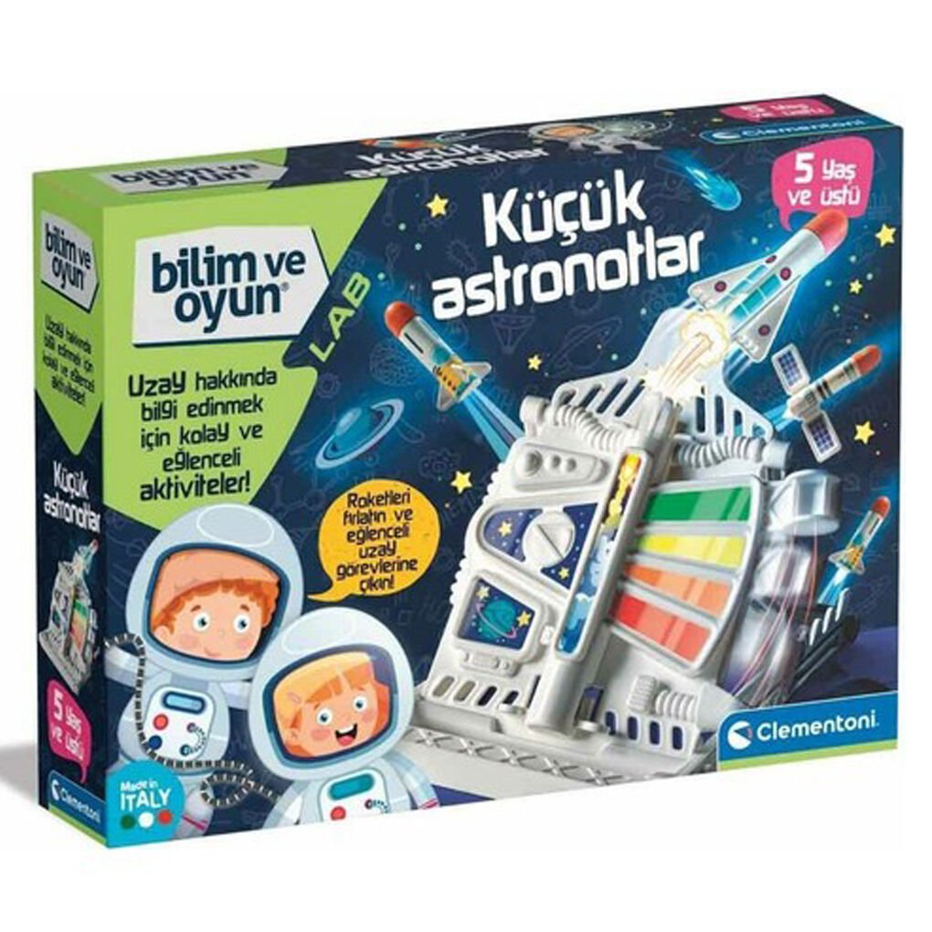 Küçük Astronotlar Seti 5 Yaş Clementoni 64470 Bilim Ve Oyun