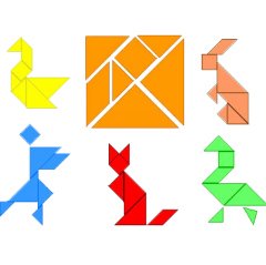 Tangram Box 56 Parça 8 Set (Büyük Boy)