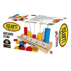 Matematik İşlem (Sayılar Seti) Rakamlar Halkalar Çubuklar 5206