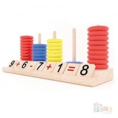 Matematik İşlem (Sayılar Seti) Rakamlar Halkalar Çubuklar 5206