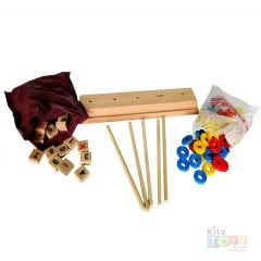 Matematik İşlem (Sayılar Seti) Rakamlar Halkalar Çubuklar 5206