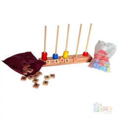 Matematik İşlem (Sayılar Seti) Rakamlar Halkalar Çubuklar 5206