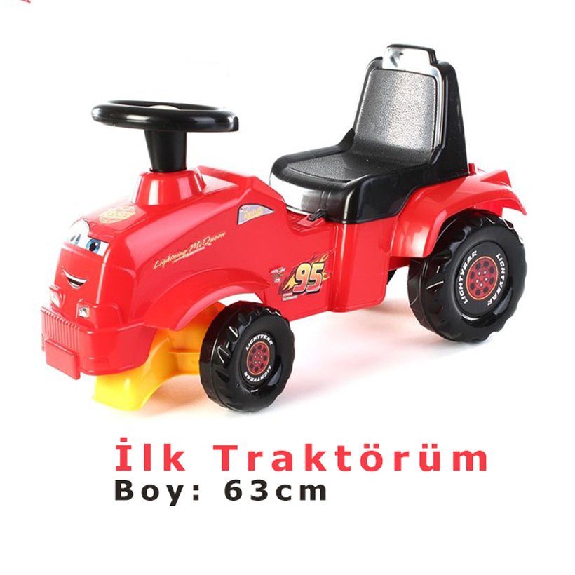 İlk Traktörüm (Kreş Araba) Kırmızı