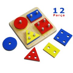 Geometrik Şekiller (3 Katlı Sök-Tak)