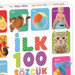 Flash Cart İlk 100 Sözcük Kartlarım (Kreş Eğitim Seti)