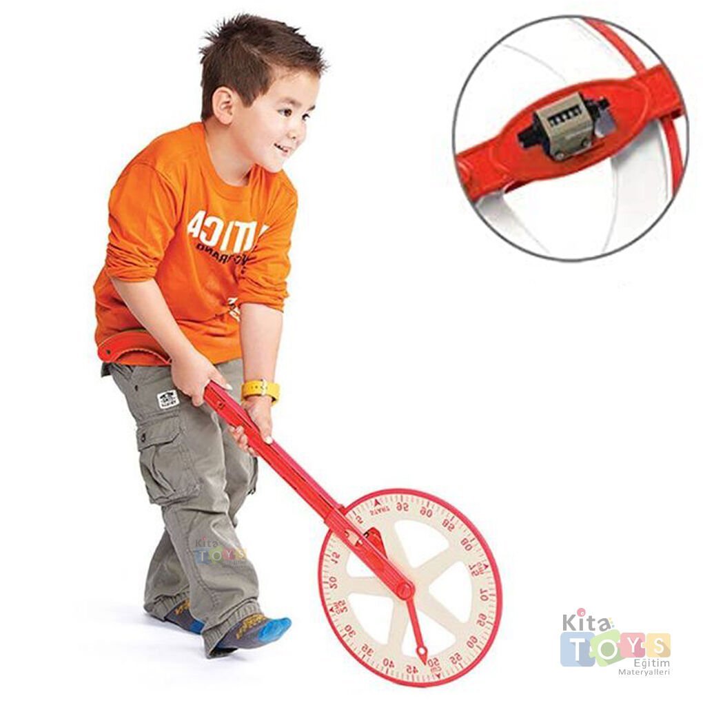 Mesafe Ölçer (Trundle Wheel) Tekerlekli Uzunluk Ölçümü