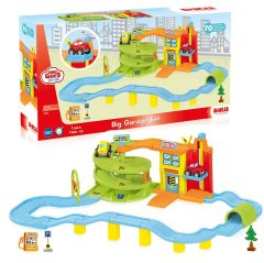 Büyük Otopark 70 Parça (Araba Garajı) Yol Seti