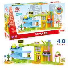 Otopark 40 Parça (Araba Garajı) Yol Seti