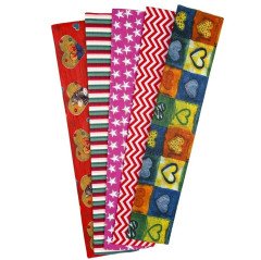 Krapon Kağıdı DESENLİ 5'Li Set