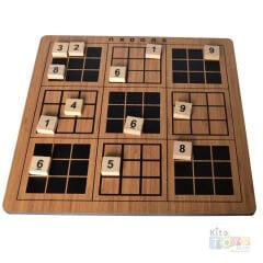 Sudoku Akıl Zeka Oyunu Ahşap 5284 Redka