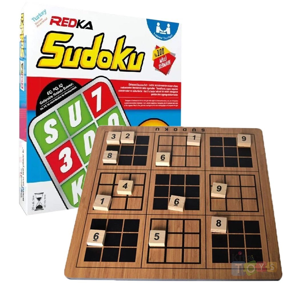 Sudoku Akıl Zeka Oyunu Ahşap 5284 Redka