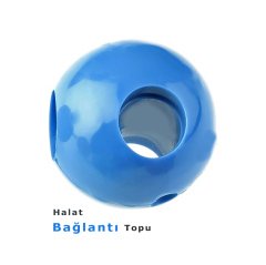 Halat Bağlantı Topu Ø 5.5 cm (Tırmanma Aparatı) Mavi