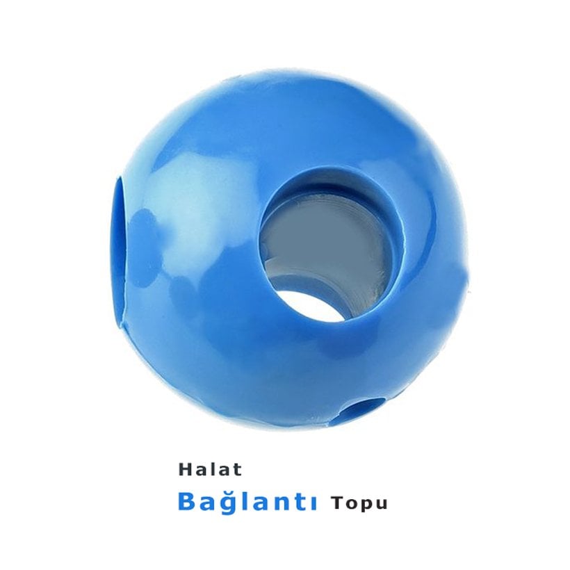 Halat Bağlantı Topu Ø 5.5 cm (Tırmanma Aparatı) Mavi