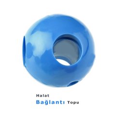 Halat Bağlantı Topu Ø 5.5 cm (Tırmanma Aparatı) Mavi