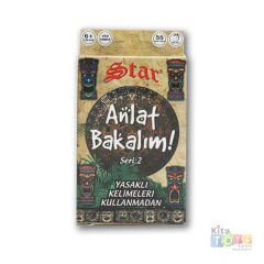 Anlat Bakalım Seri 1-2 (Eğitici Oyun Kartı) Star Model 2