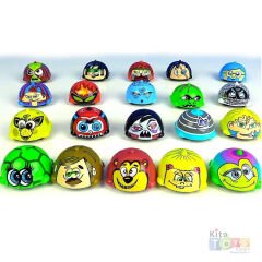 Whirly Car Topaç 6'Lı (Dönen Oyuncak Arabalar) Sürpriz Fırıldak