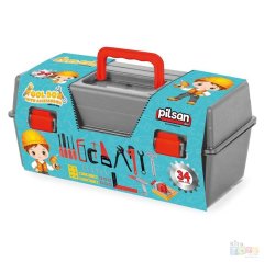 Aksesuarlı Alet Çantası 34 Parça (Tamir Seti Çantalı)