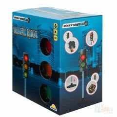 Trafik Işıkları (Lambası-Işığı) Meslek Oyuncakları Maxx Wheels