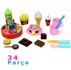 Yiyecek Seti 34 Parçalı