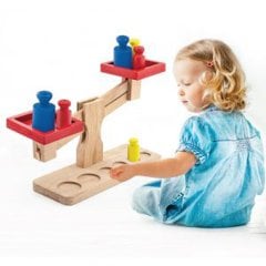 Ahşap Terazi (Play Wood Tartı) Market Oyuncak