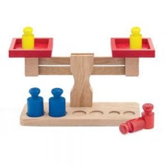 Ahşap Terazi (Play Wood Tartı) Market Oyuncak