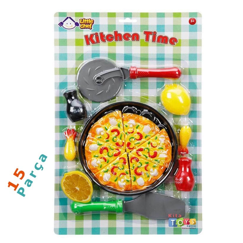Pizza Seti 15 Parça (Yemek Seti)