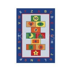 Game Şekiller 100x150 cm Sek Sek Eğitici Oyun Halısı