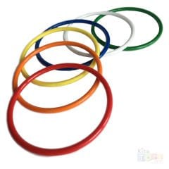 Aktivite Halkaları 6'Lı (Plastik Eğitici Çemberler)