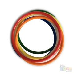 Aktivite Halkaları 6'Lı (Plastik Eğitici Çemberler)