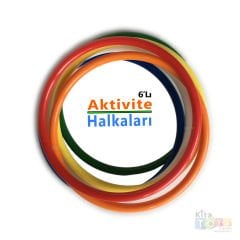 Aktivite Halkaları 6'Lı (Plastik Eğitici Çemberler)