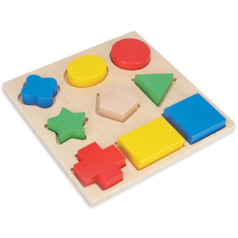 Ahşap Geometrik Şekiller TABLASI Kavram Geliştirici