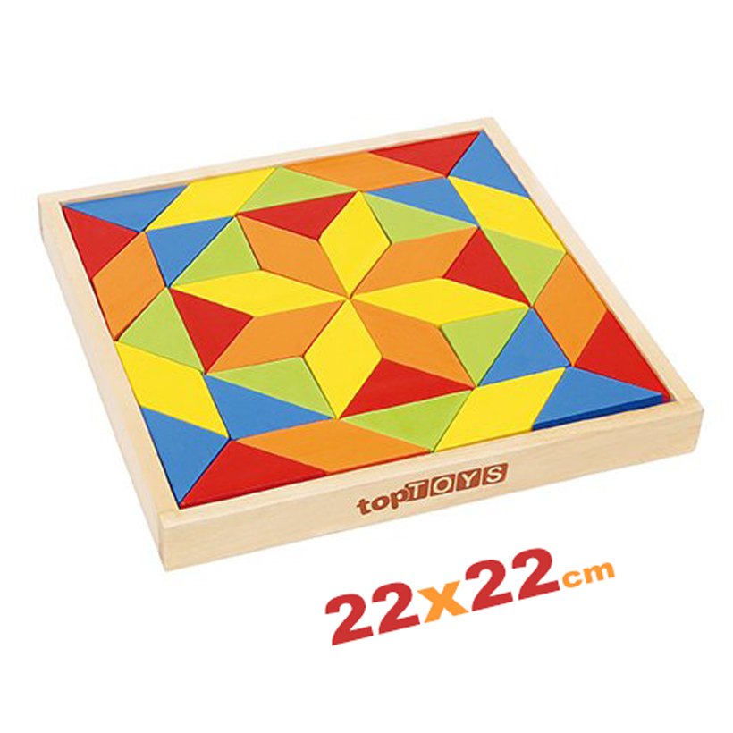 Ahşap Tangram (Kutulu) Üç Boyutlu Zeka ve Kavram Geliştirici