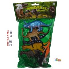 Dinozorlar Dünyası 9'Lu Hayvanlar Oyun Seti