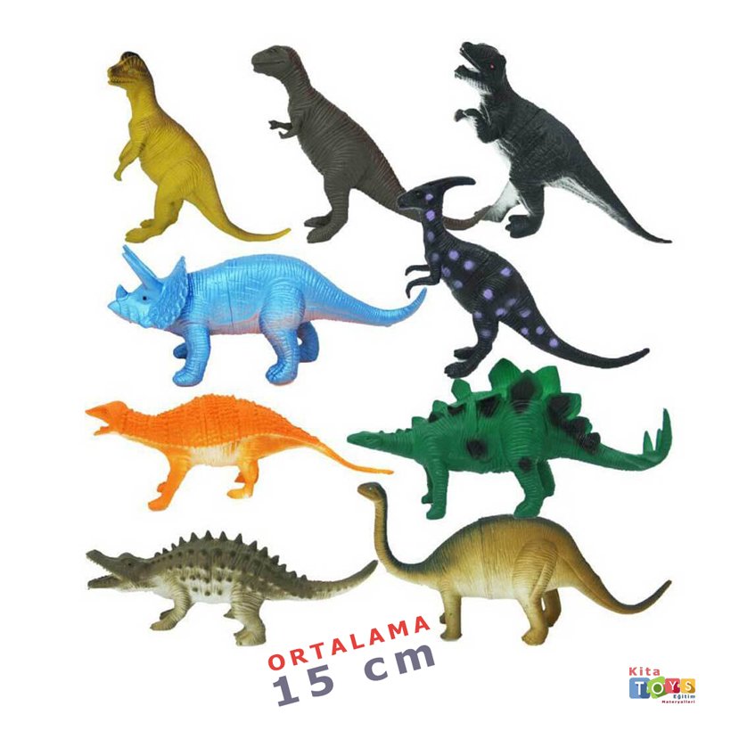 Dinozorlar Dünyası 9'Lu Hayvanlar Oyun Seti