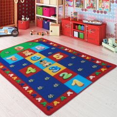 HOPSCOTCH 133x190 cm Seksek Anaokulu Halısı