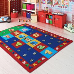 HOPSCOTCH 133x190 cm Seksek Anaokulu Halısı