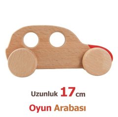 Ahşap Oyun Arabası (17 cm)