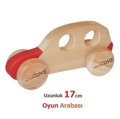 Ahşap Oyun Arabası (17 cm)