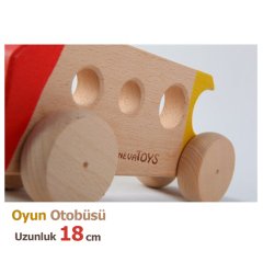 Oyun Otobüsü (18 cm Araba)