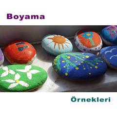 Taş Boyama SETİ (Sanat Etkinliği Boyama Taşları)