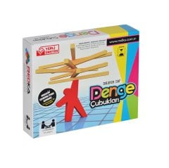 Denge Oyunu Çubukları (Ahşap-Eğitici)