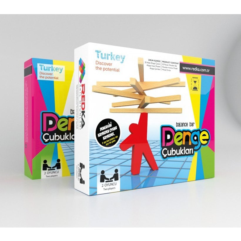 Denge Oyunu Çubukları (Ahşap-Eğitici)