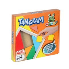 Ahşap Tangram 7 Parça Puzzle