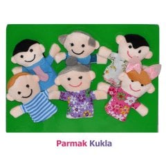 Aile Parmak Kukla (Öğrenme Merkezi) İnsan