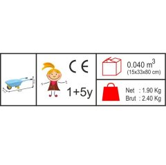 Plastik El Arabası (Çocuk Bahçe Oyuncakları)