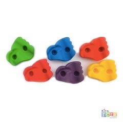 Tırmanma Taşları (Tırtıklı) Plastik Tırmanış Taşı (Tutamak)