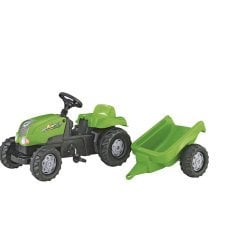 Rolly Römorklu Yeşil Traktör- Anaokulu Oyun Aktivite