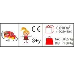 King Kamyon (Büyük Boy) 43x20x9 Oyuncak