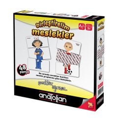 Birleştirelim Meslekler 48 PARÇA (7411) Zeka Kartları